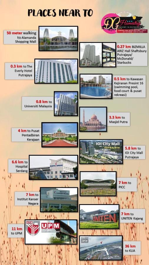 Dg Homestaymuslim Putrajaya - Near Alamanda Exteriör bild